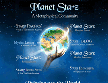 Tablet Screenshot of planetstarz.com